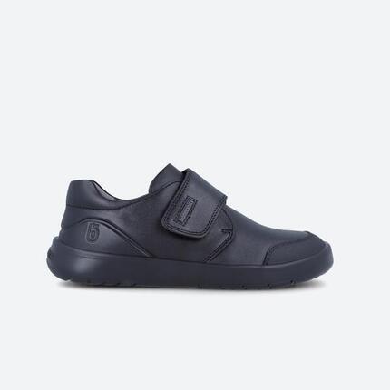 Zapatos Colegiales Barefoot Niño Biomecanics 251021B Azul Marino Adherente