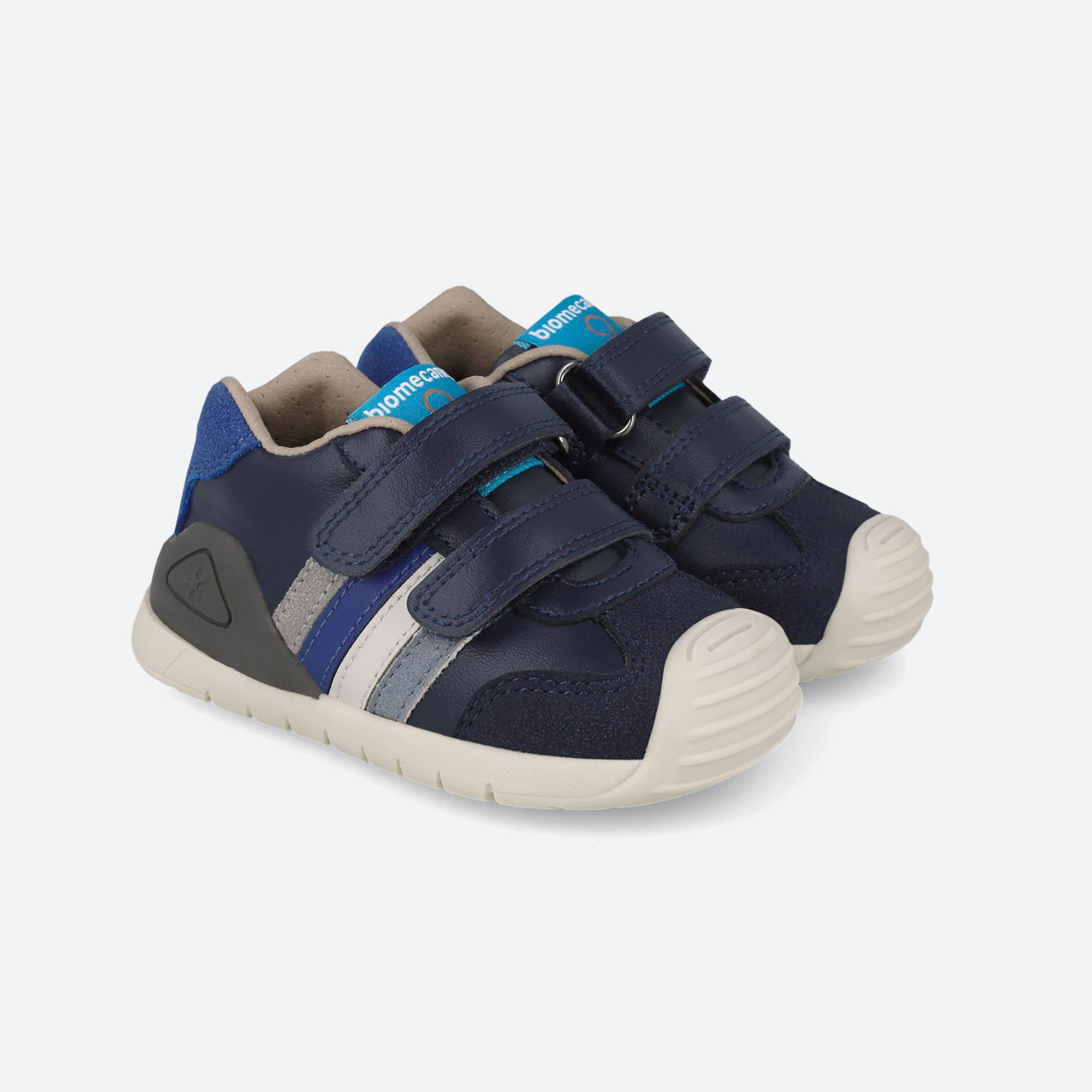 Botins Primeiros Passos Bebê Biomecanics 251129A Azul Marinho 2/6