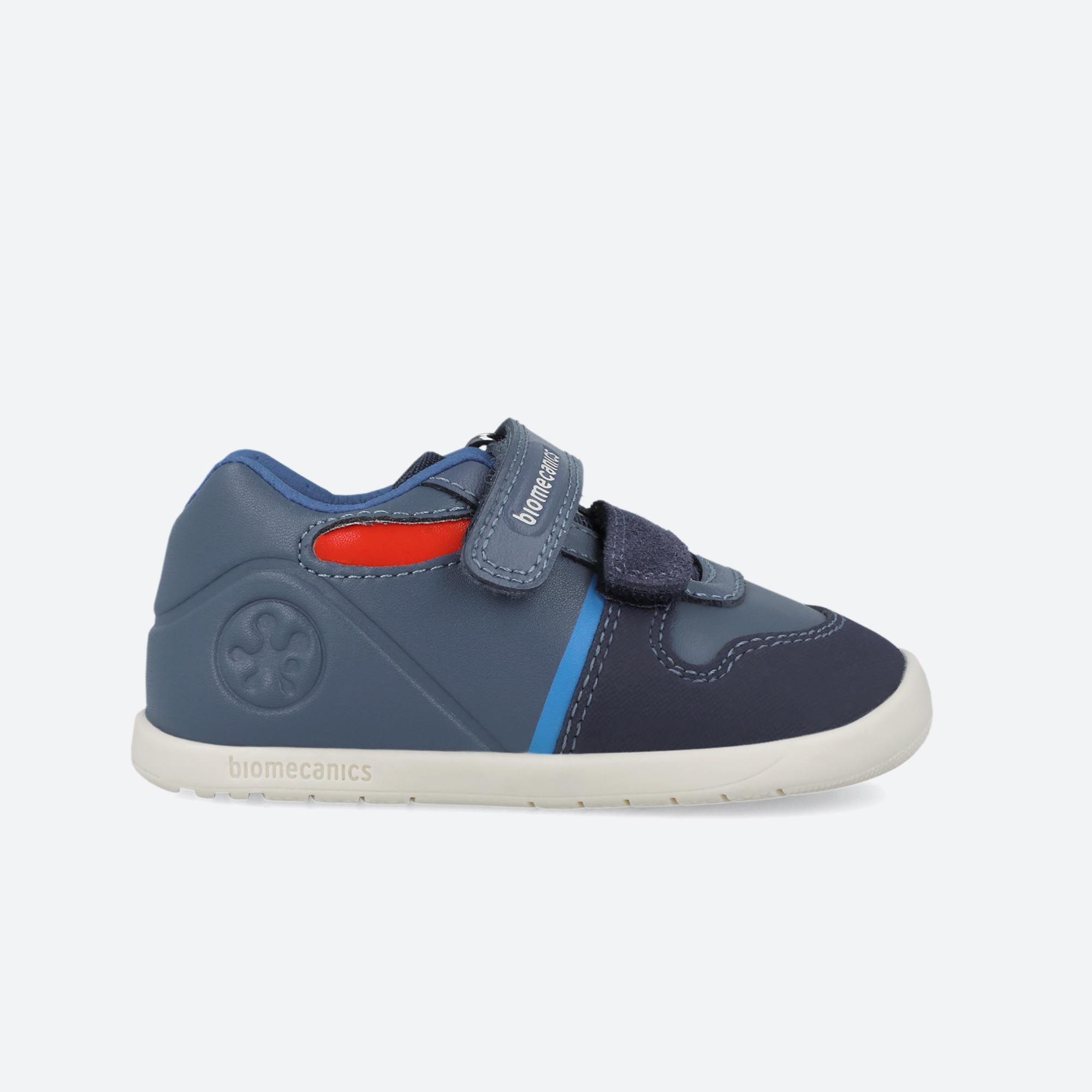 Zapatillas Primeros Pasos Barefoot Bebé Biomecanics 251164B Azules