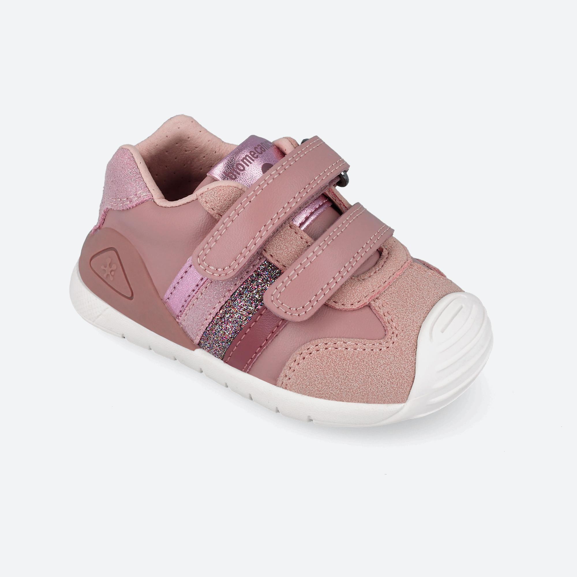 Botins Primeiros Passos Bebê Menina Biomecanics 251129E Rosa 4/6