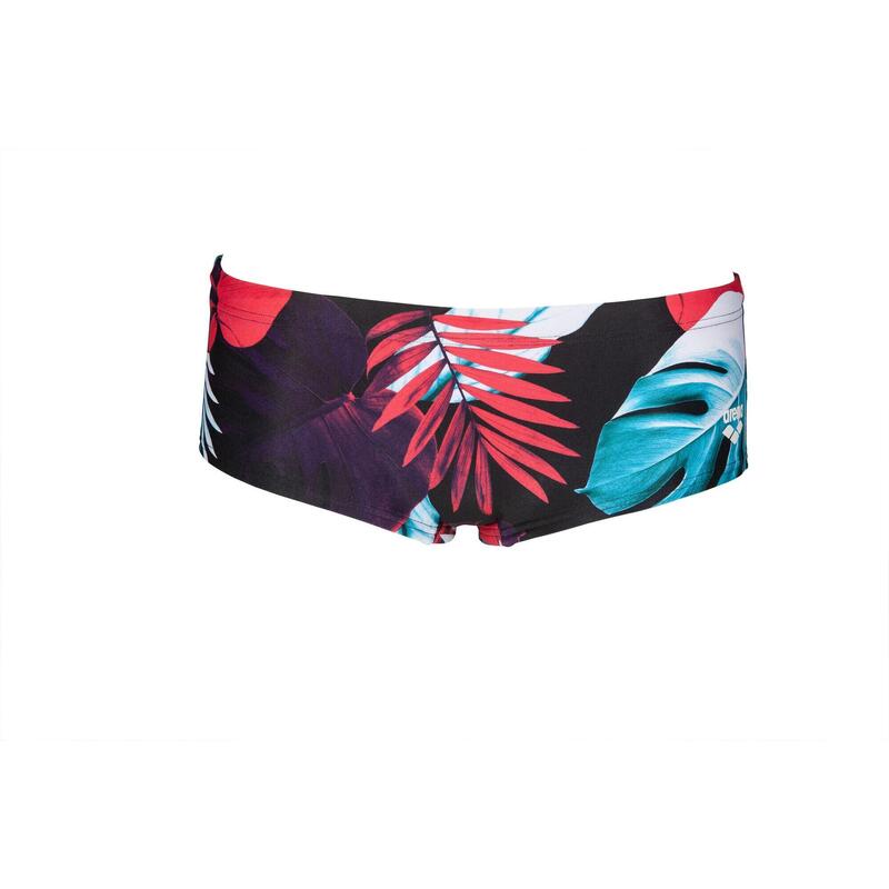 Kąpielówki męskie na basen Arena Tropical Leaves Low Waist Short