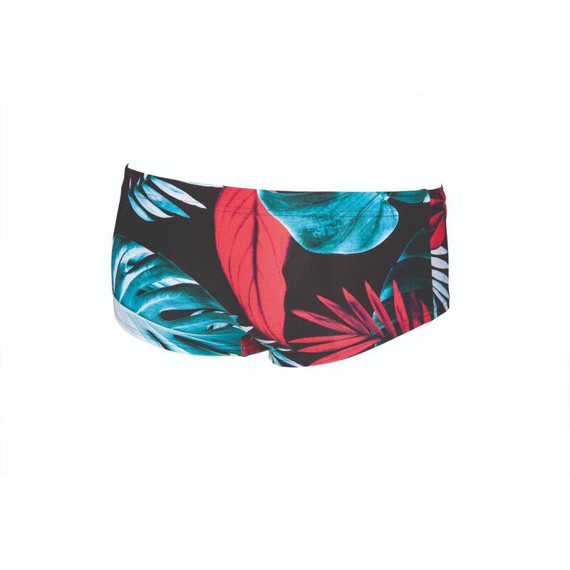 Kąpielówki męskie na basen Arena Tropical Leaves Low Waist Short