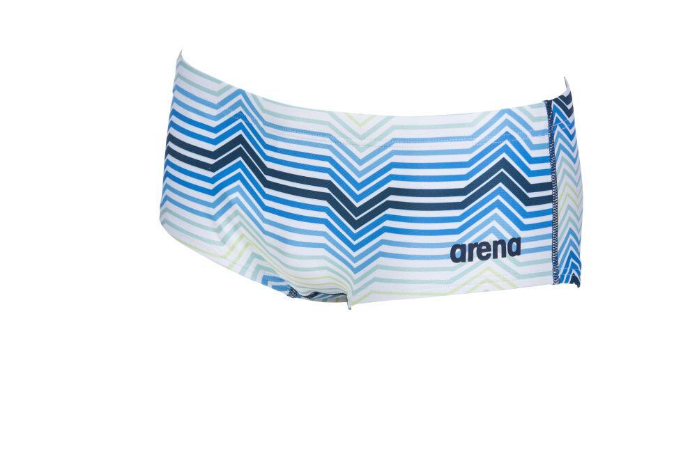Kąpielówki męskie na basen Arena Multicolor Stripes Low Waist Short 5/7