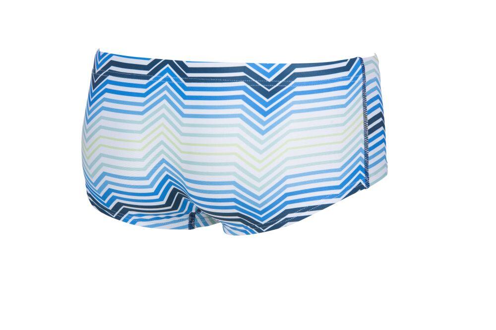 Kąpielówki męskie na basen Arena Multicolor Stripes Low Waist Short 6/7