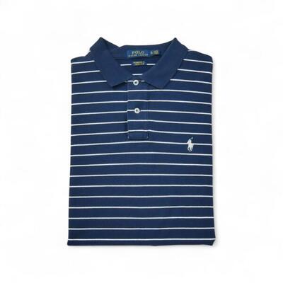Tweedehands - korte mouw heren polo slim fit - als nieuw