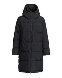 Veste longue à capuche TEST OF TIME Noir Femme