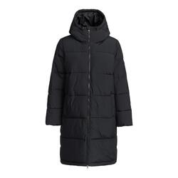 Veste longue à capuche TEST OF TIME Noir Femme
