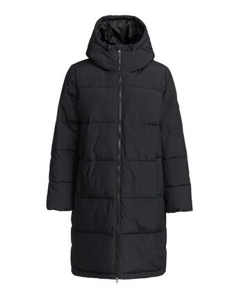 Veste longue à capuche TEST OF TIME Noir Femme