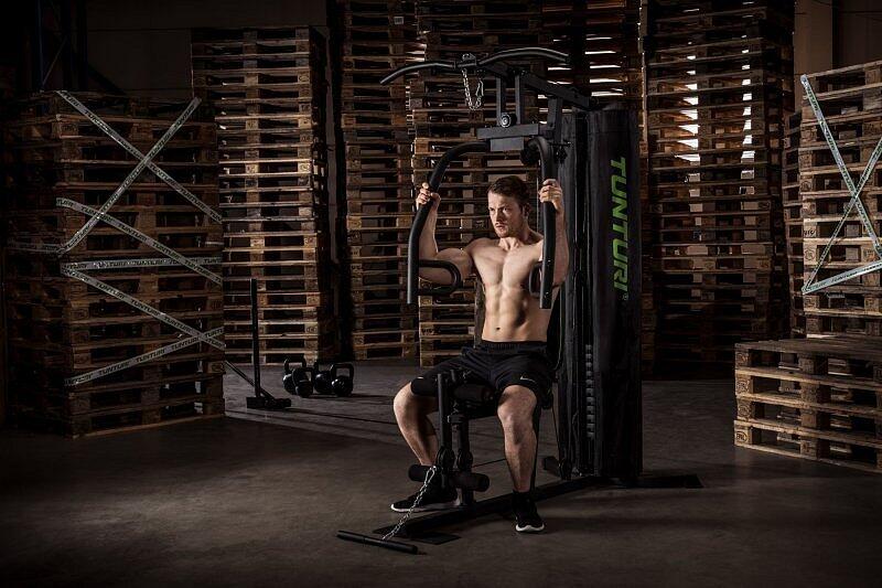 Station de musculation - Home Gym 60 kg avec Pupitre Biceps - HG20 4/8