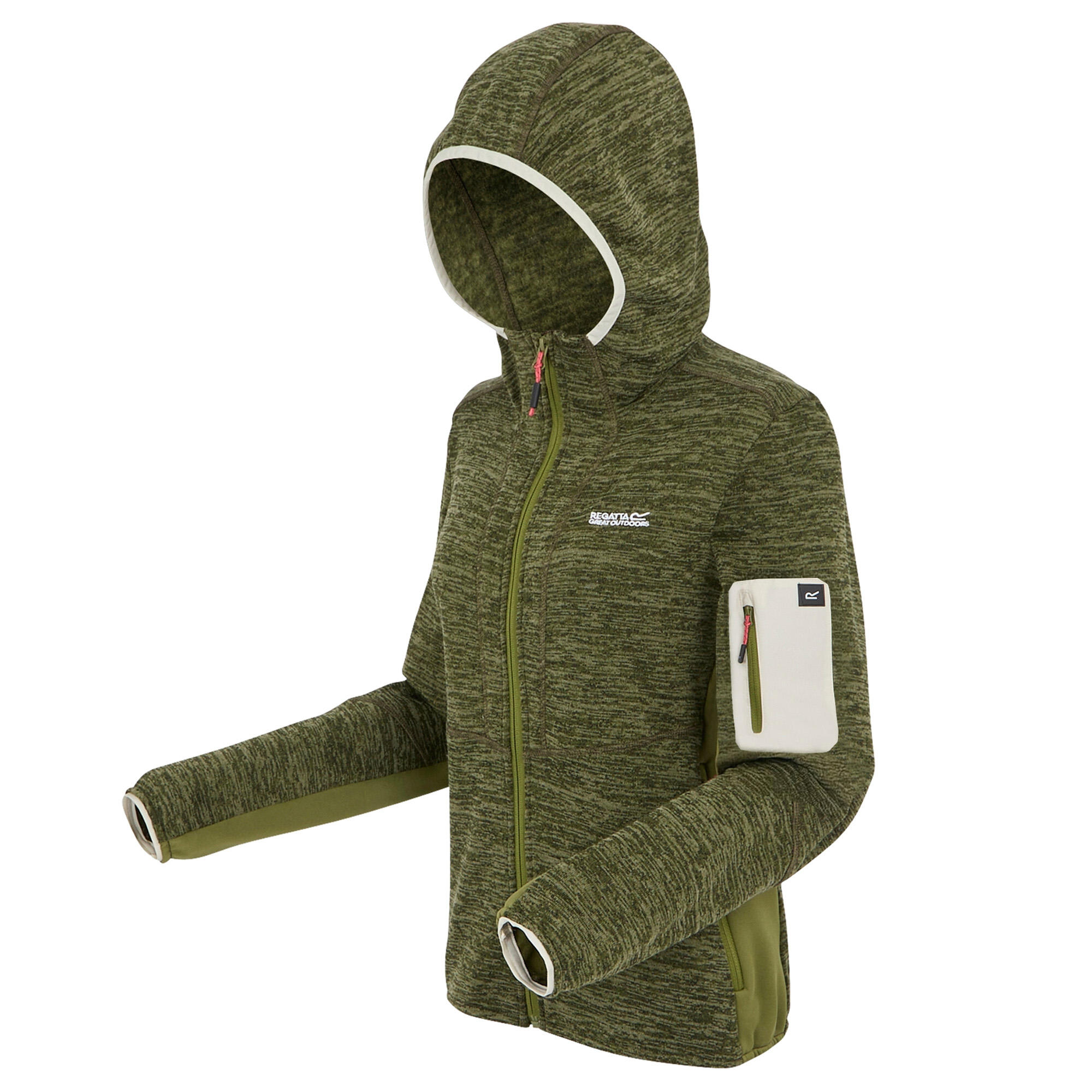Giacca In Pile Donna Regatta Kemilia Verde Nefrite 3/5