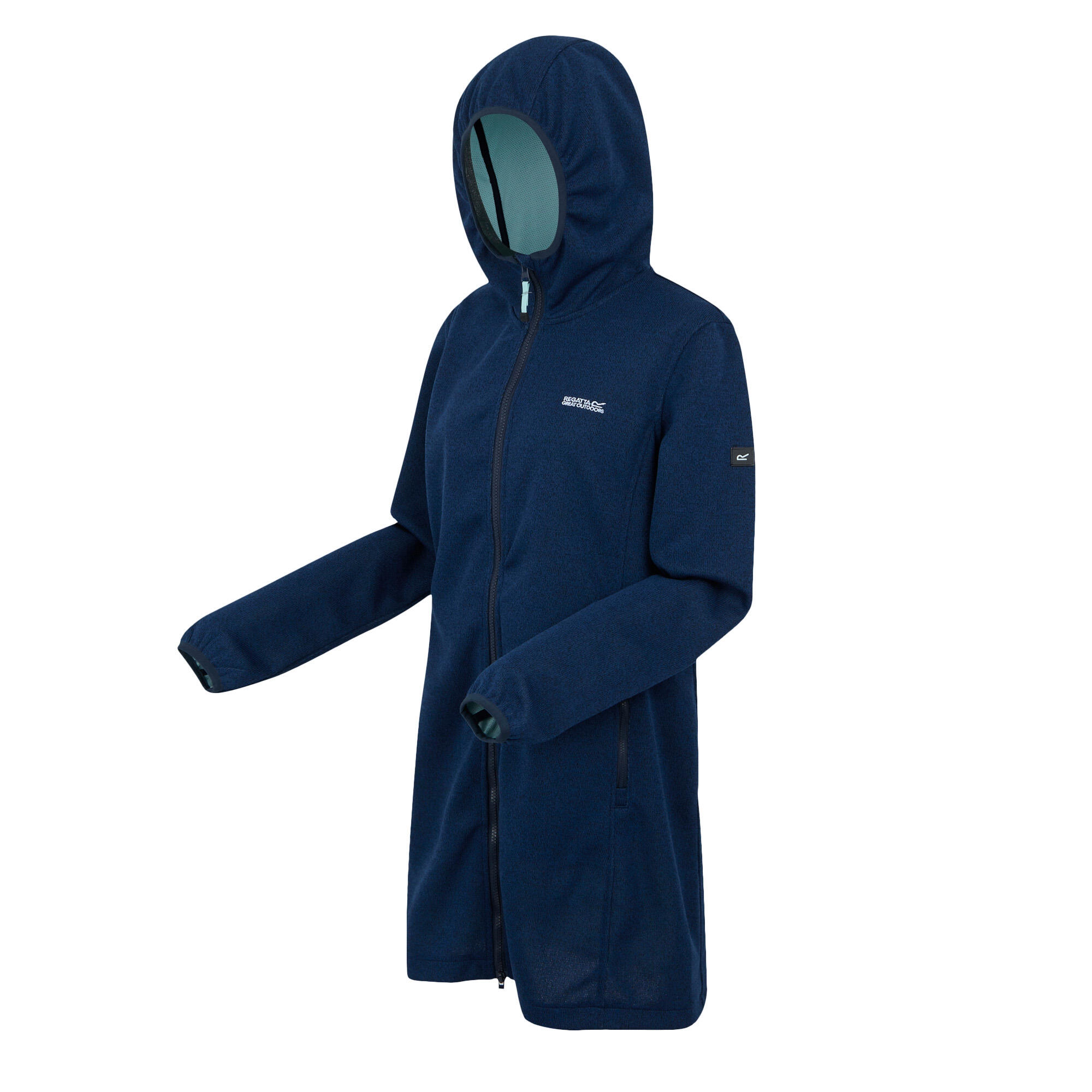 Veste Polaire BLOOMFIELD Femme (Bleu Marine / Bleu Clair Pastel) 3/5