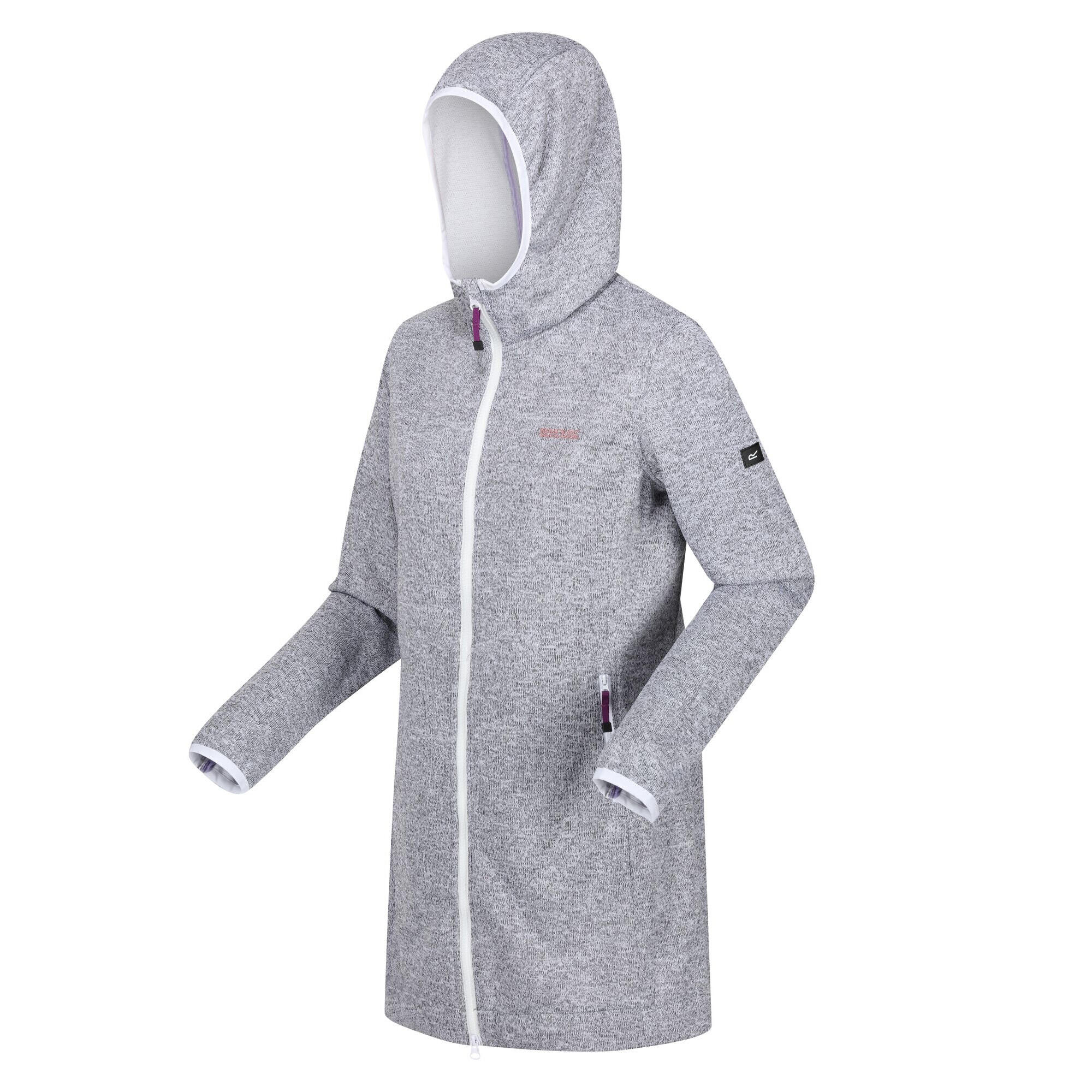 Veste Polaire BLOOMFIELD Femme (Lavande / Blanc) 3/5