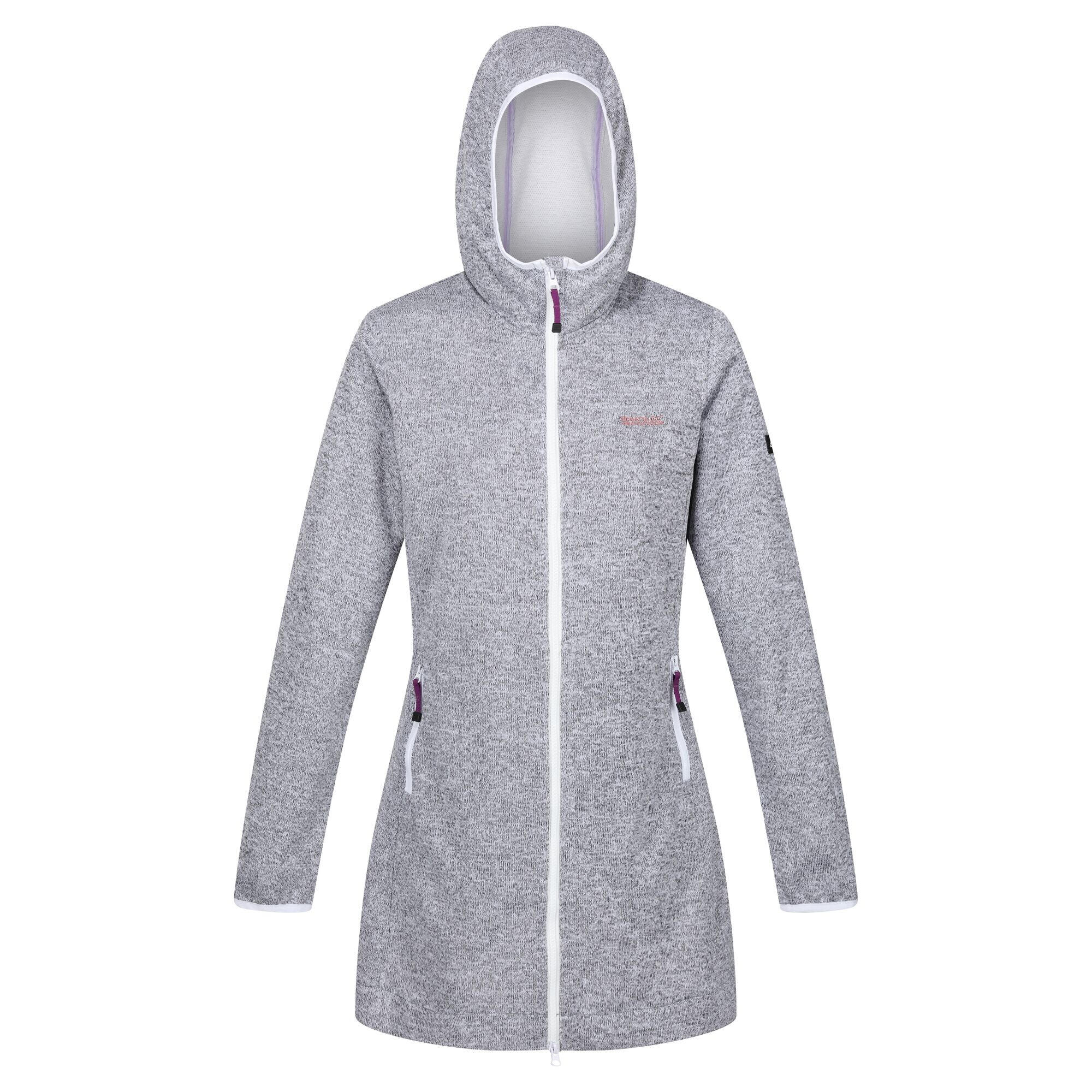 Regatta - Veste Polaire Bloomfield Femme (lavande / Blanc) - Sweat-shirt - Blanc|violet - Decathlon