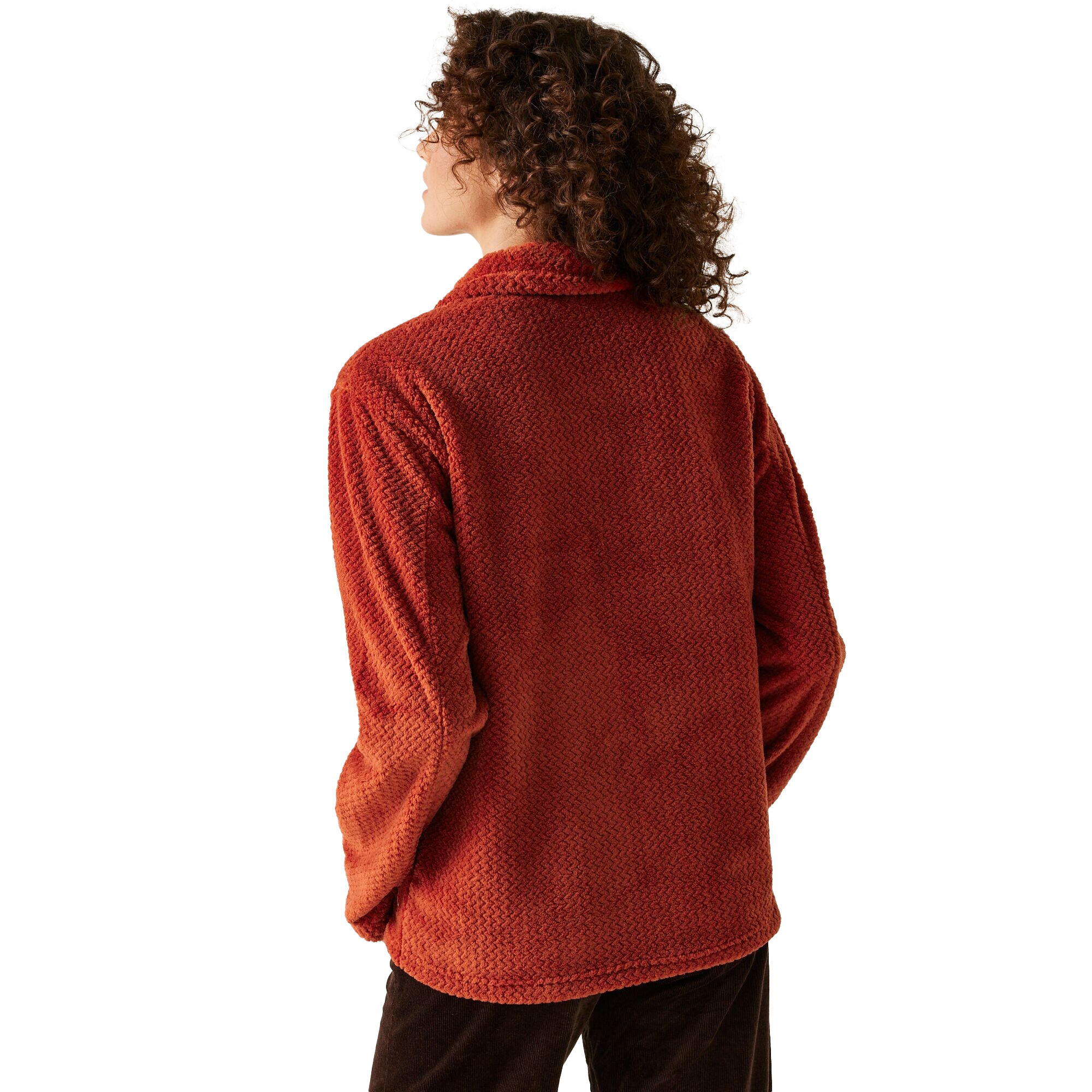 Veste Polaire HEIDY Femme (Ocre Rouge) 3/5