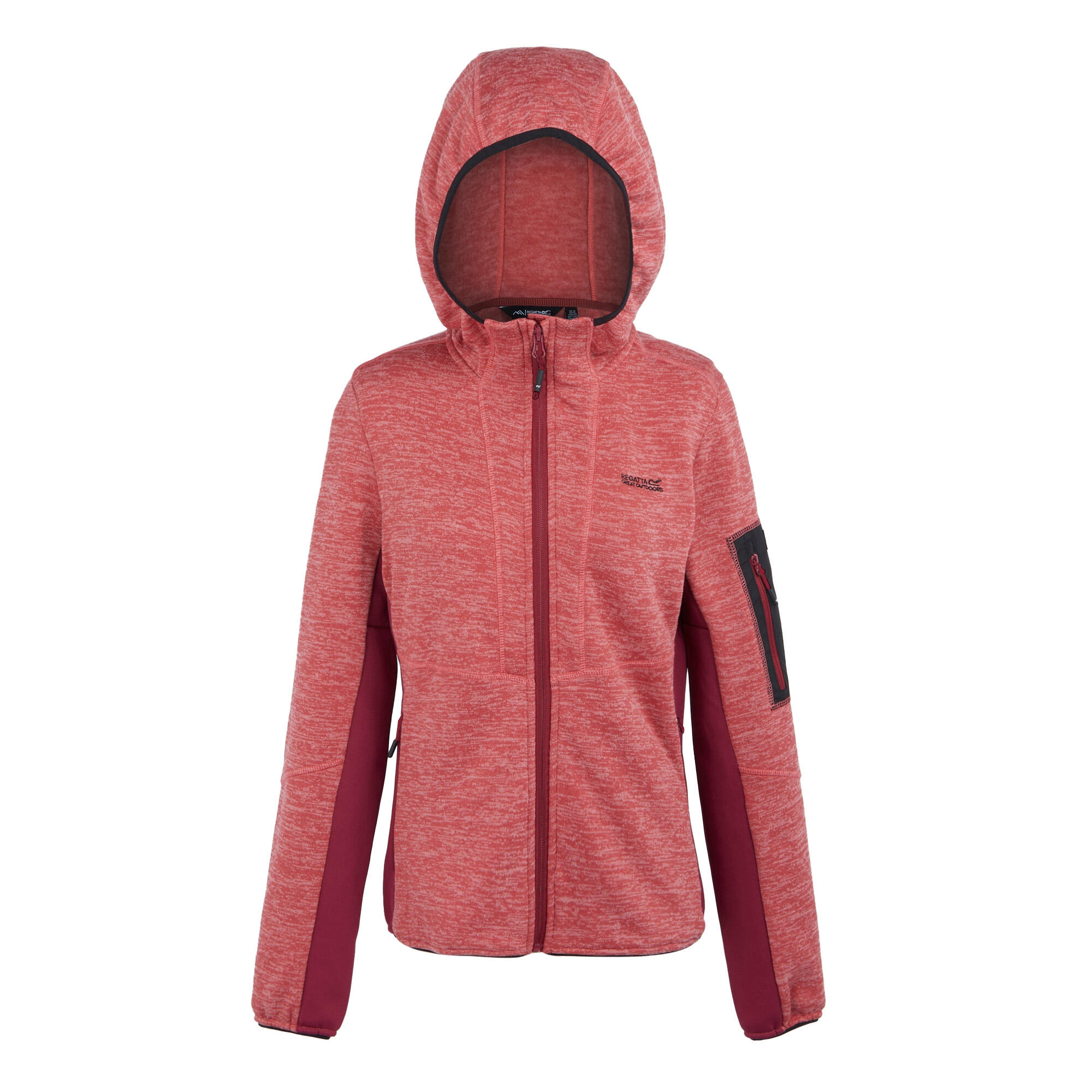 Regatta - Veste Polaire Kemilia Femme (rouge Clair / Rouge Foncé) - Sweat-shirt - Bordeaux|rouge - Decathlon