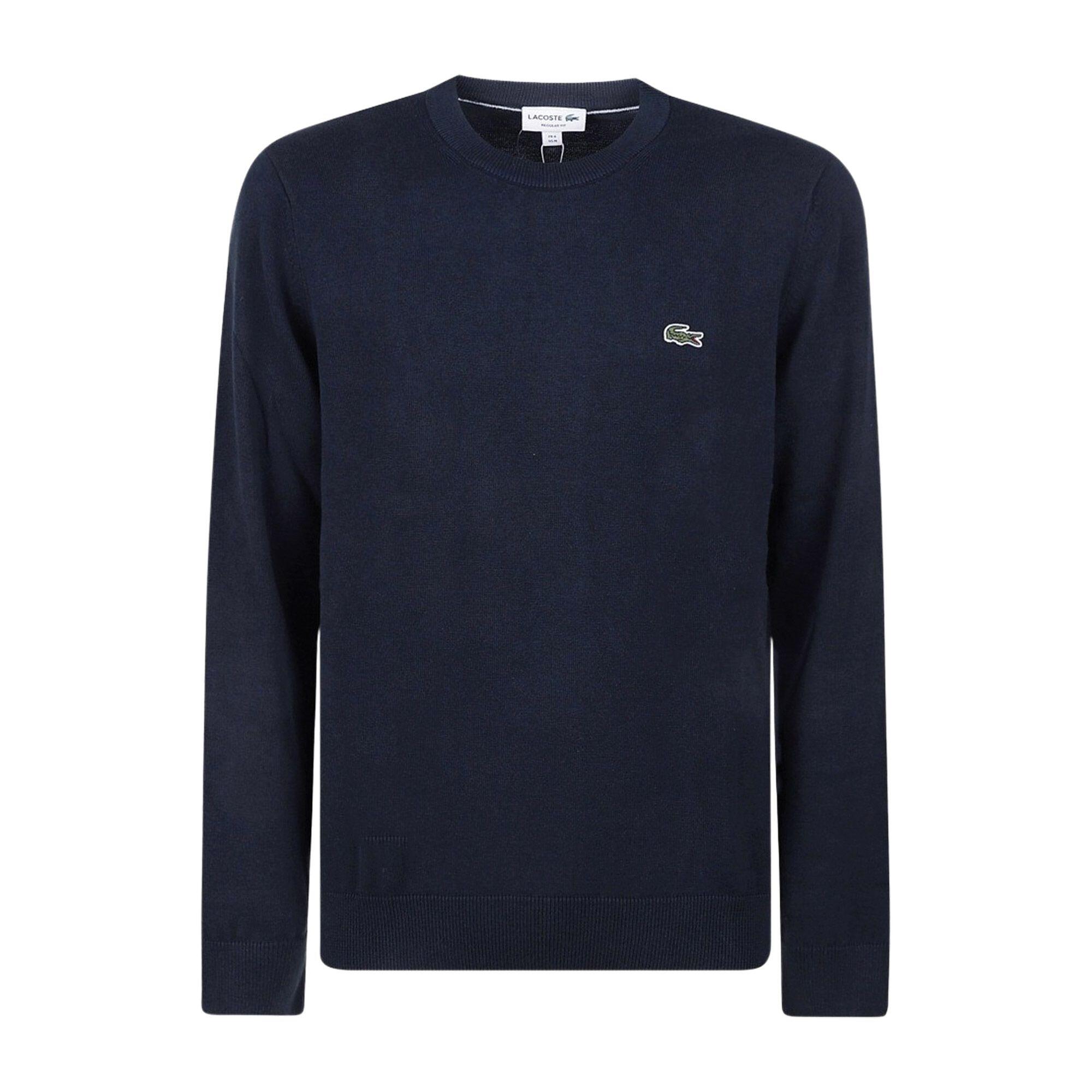 Lacoste - Pull bleu AH0128-166 1/2