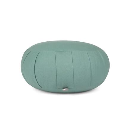 Coussin de méditation ZAFU ECO bleu foncé, rembourrage à l'épeautre, sans housse
