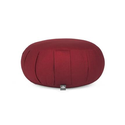 Coussin de méditation ZAFU ECO bleu foncé, rembourrage à l'épeautre, sans housse