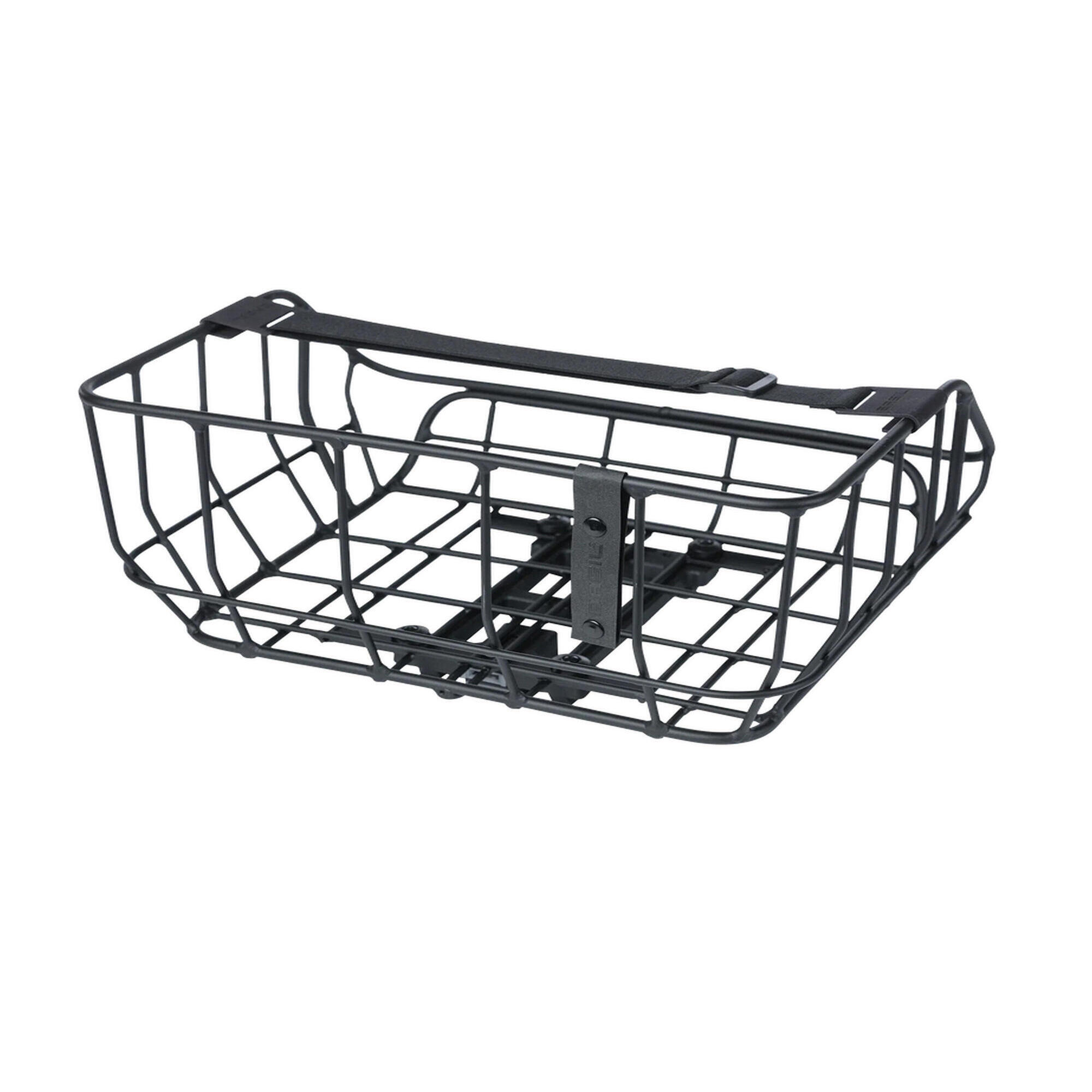 Basil - Panier Arrière « Portland Mik 2.0 », Noir Mat - Décoration Guidon - Noir - Decathlon