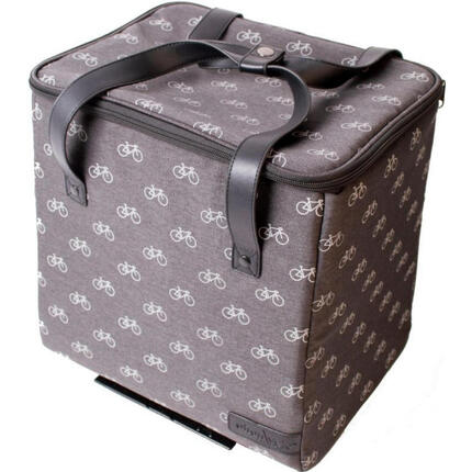 Torba termiczna na rower „Cool AVS”, szara