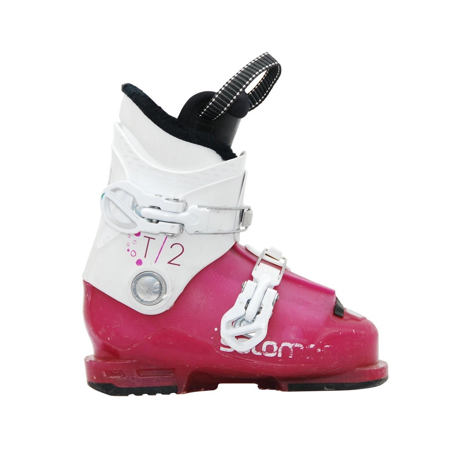 SALOMON RECONDITIONNE - Chaussure De Ski Junior Salomon T2_2 Crochets