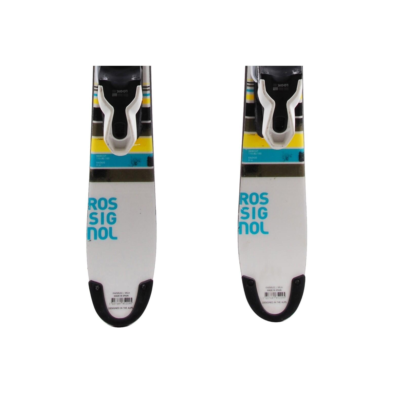 RECONDITIONNE - Mini Ski Rossignol Scratch Free Zb + Fixations 4/4