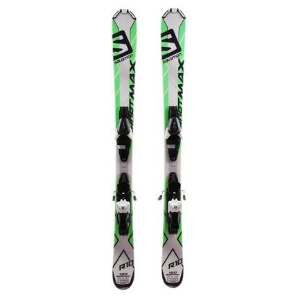 RECONDITIONNE - Mini Ski Salomon Shortmax + Fixations
