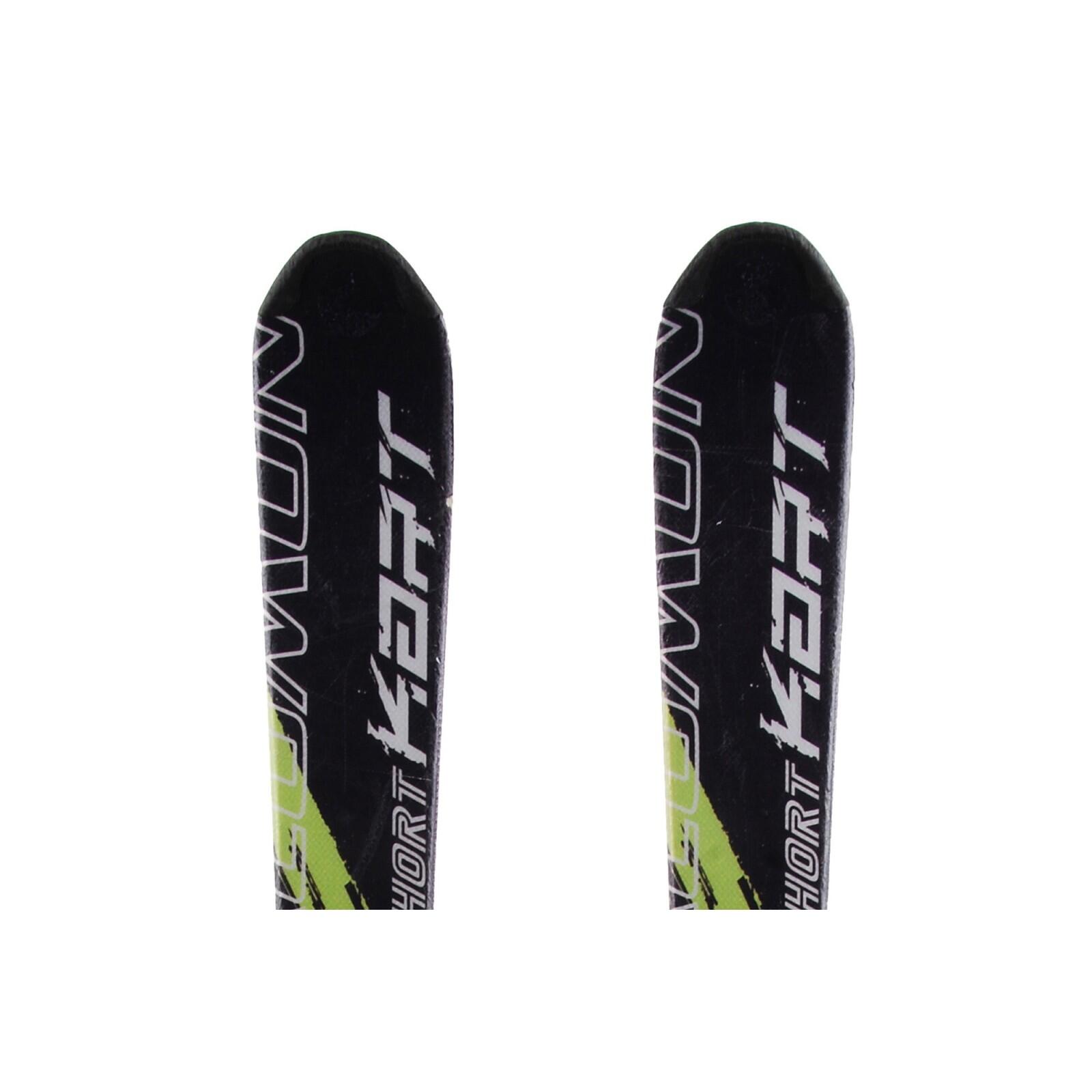 RECONDITIONNE - Mini Ski Salomon Shortkart + Fixations 2/4