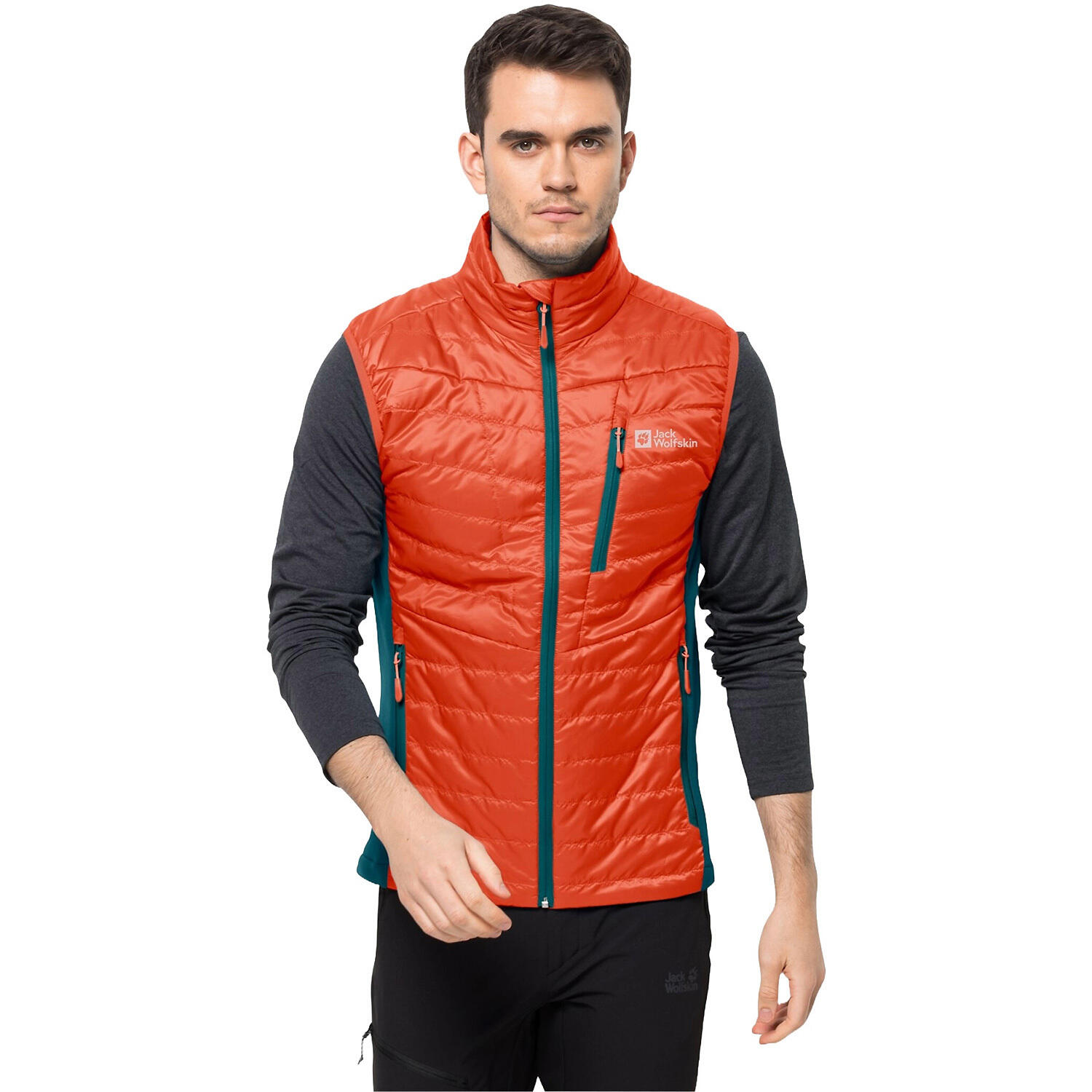 Veste de randonnée sans manches Routeburn Pro Ins de Jack Wolfskin pour hommes 1/5