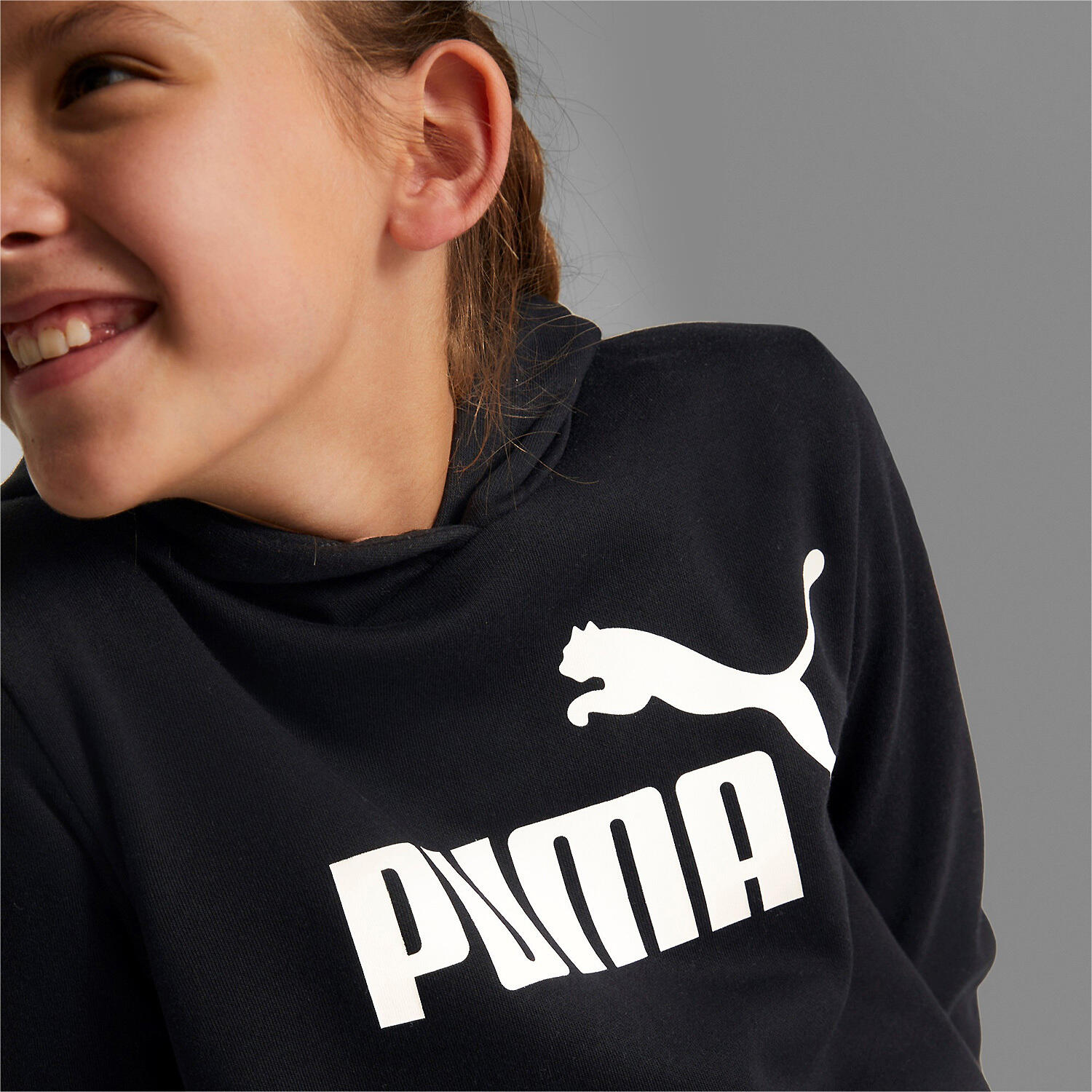 VESTITO PUMA ESSENTIALS RAGAZZA BLACK 7/7