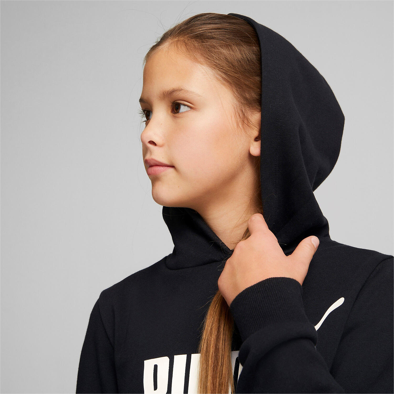 VESTITO PUMA ESSENTIALS RAGAZZA BLACK 4/7