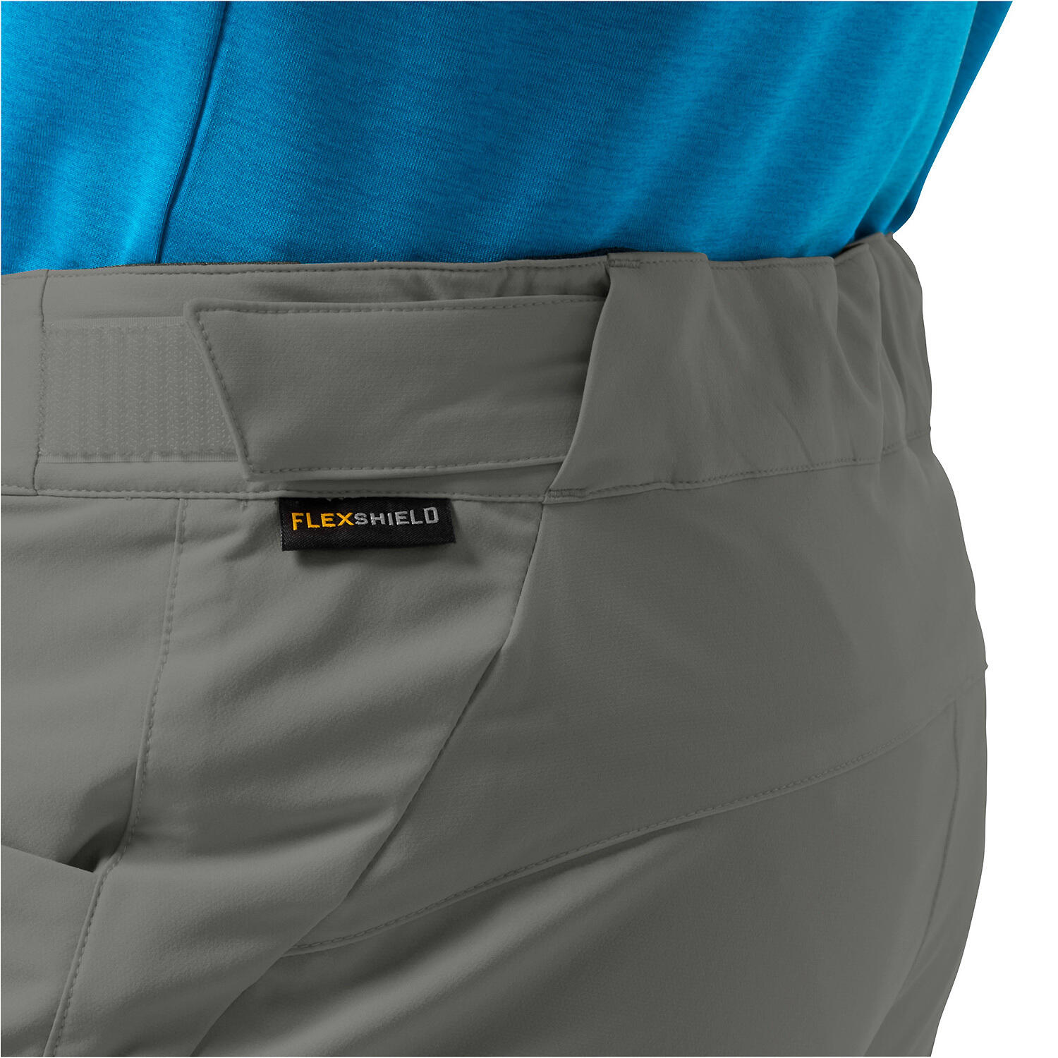 Jack Wolfskin Tourer Shorts M Synthetic Fiber Shorts Gecko Green Grey Größe 5... 5/6