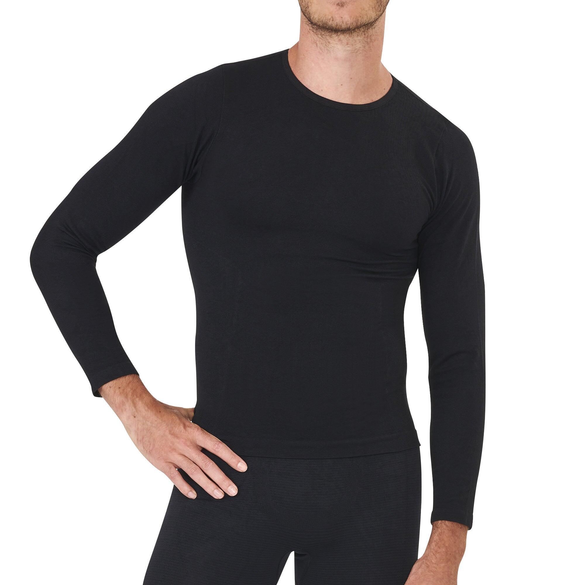 Skinup - T-shirt Homme - Manches Longues - Compression Ferme - Skinup Sport - Chemise Manches Longues - Noir - 44 L - Decathlon