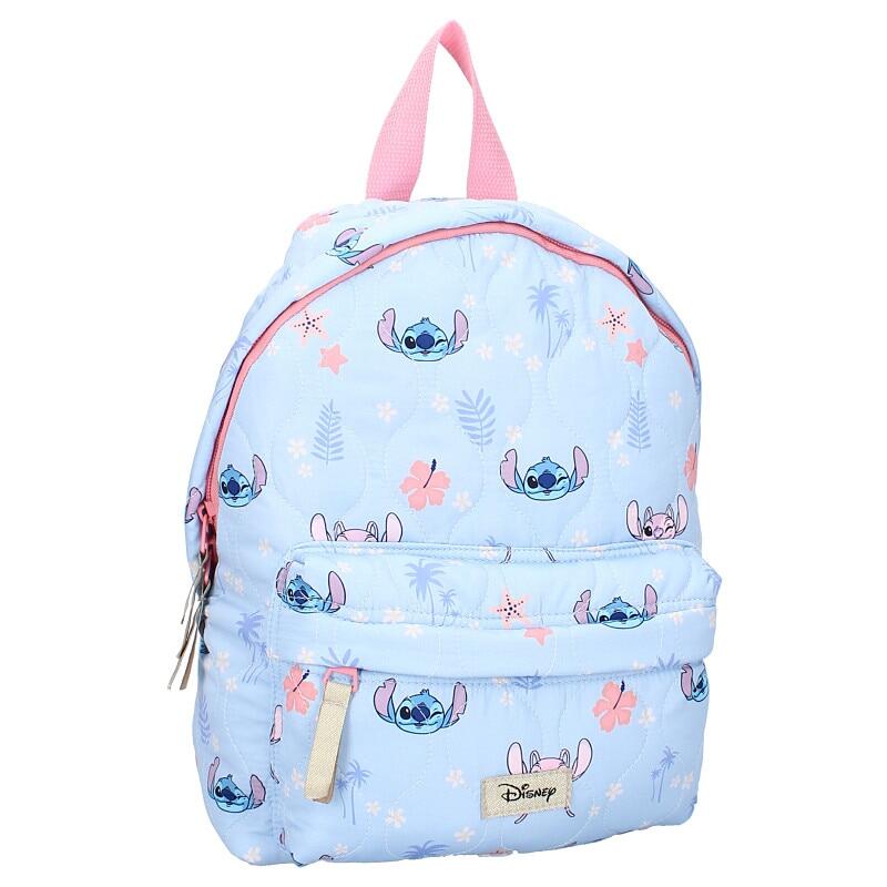 Rucsac Blooming Bright, Stitch, 31x22x12 cm, cu doua compartimente,