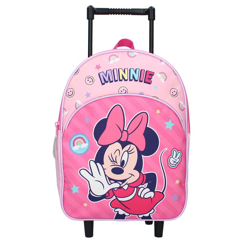 Rucsac tip troler, cu un compartiment, 33x25x12 cm, Minnie Mouse