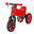 Bicicleta fara pedale 2 in 1 Funny Wheels Rider SuperSport Red Limited