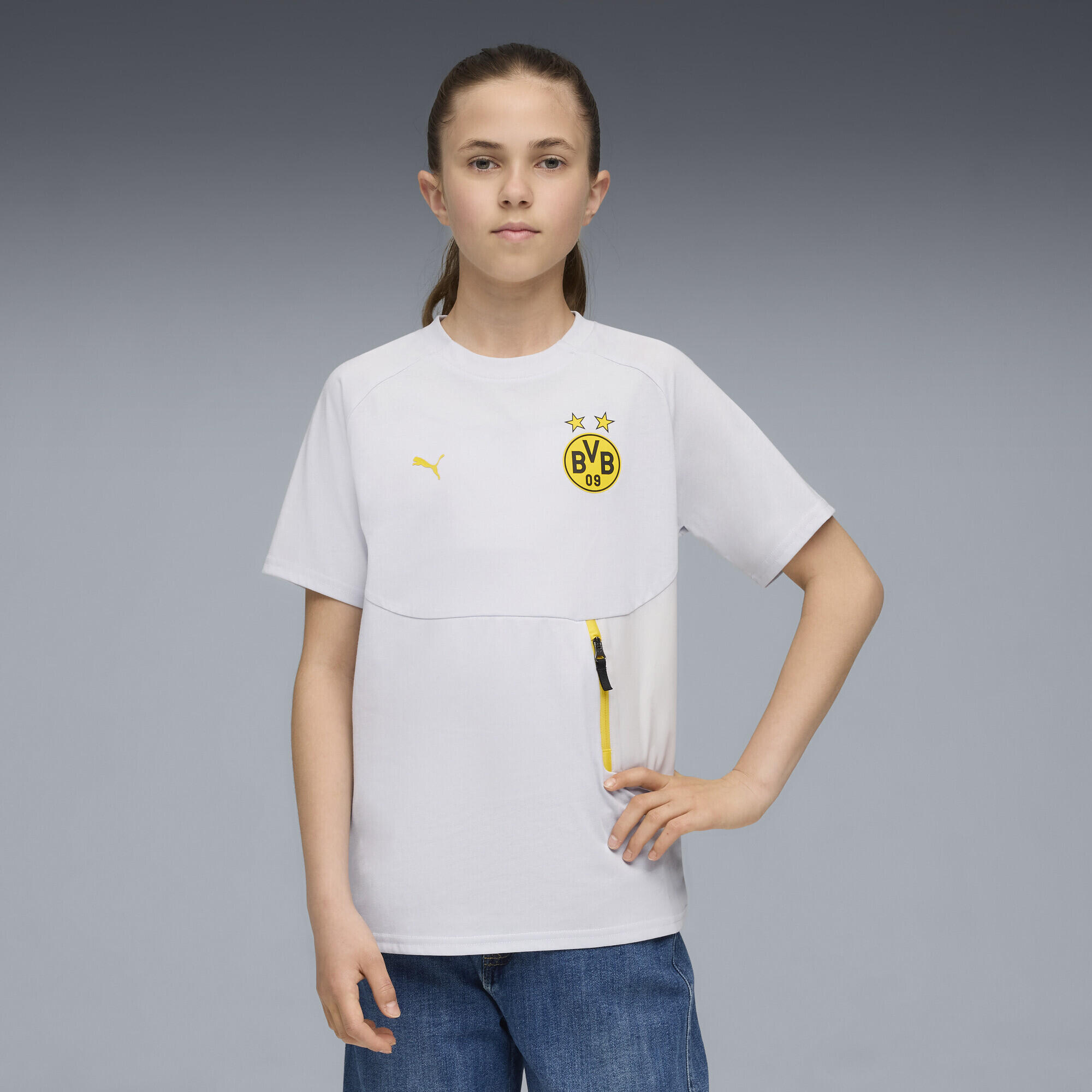 Borussia Dortmund PUMATECH Pocket T-Shirt Jugendliche PUMA 2/6