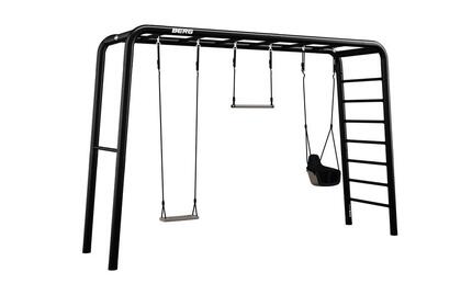 PlayBase Large + Toddler Set, avec balançoire, trapèze & siège bébé