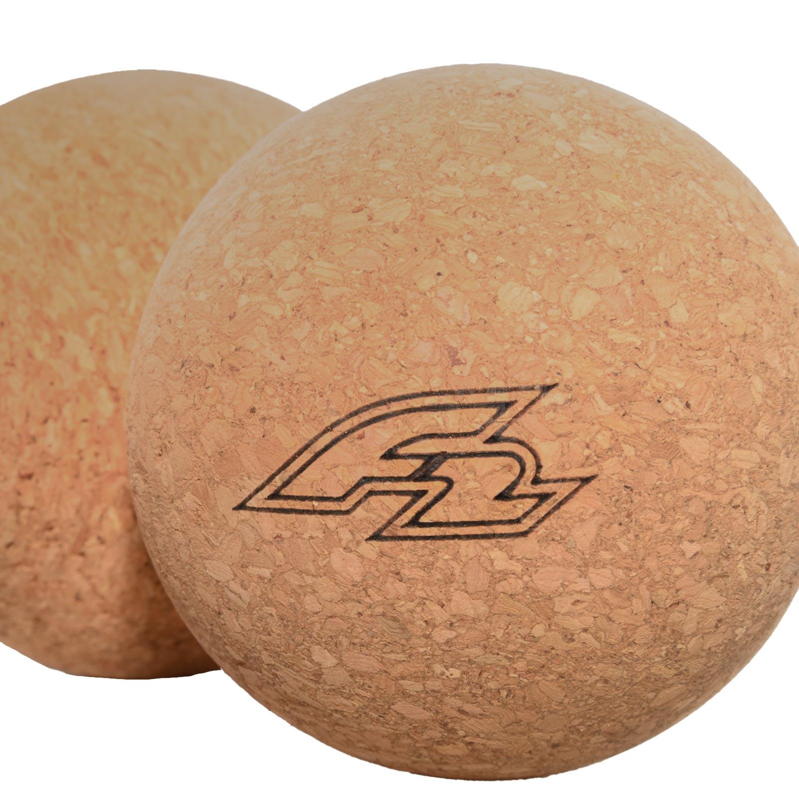 F2  Kork Ball Set 2x Korkbälle 8cm und 10cm 2/2