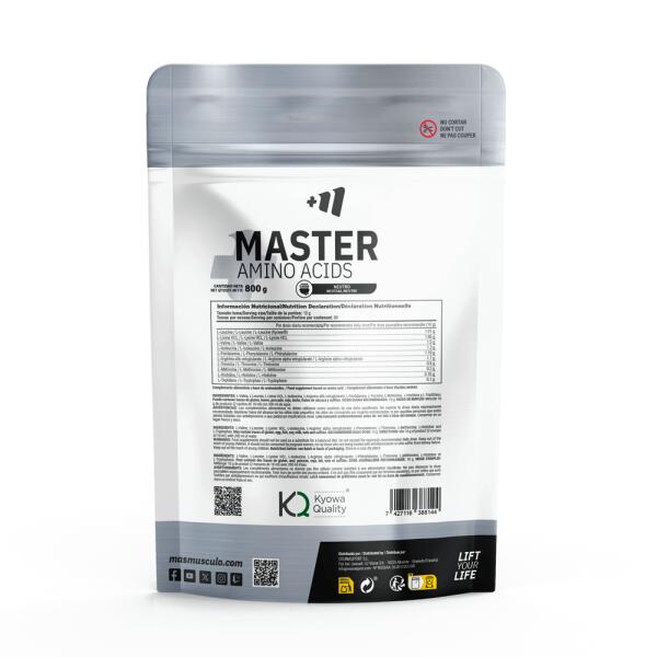 Master amino - 800g Neutre de MASmusculo 2/6