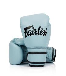 Gants de boxe Fairtex BGV20 Baby Blue cuir femme