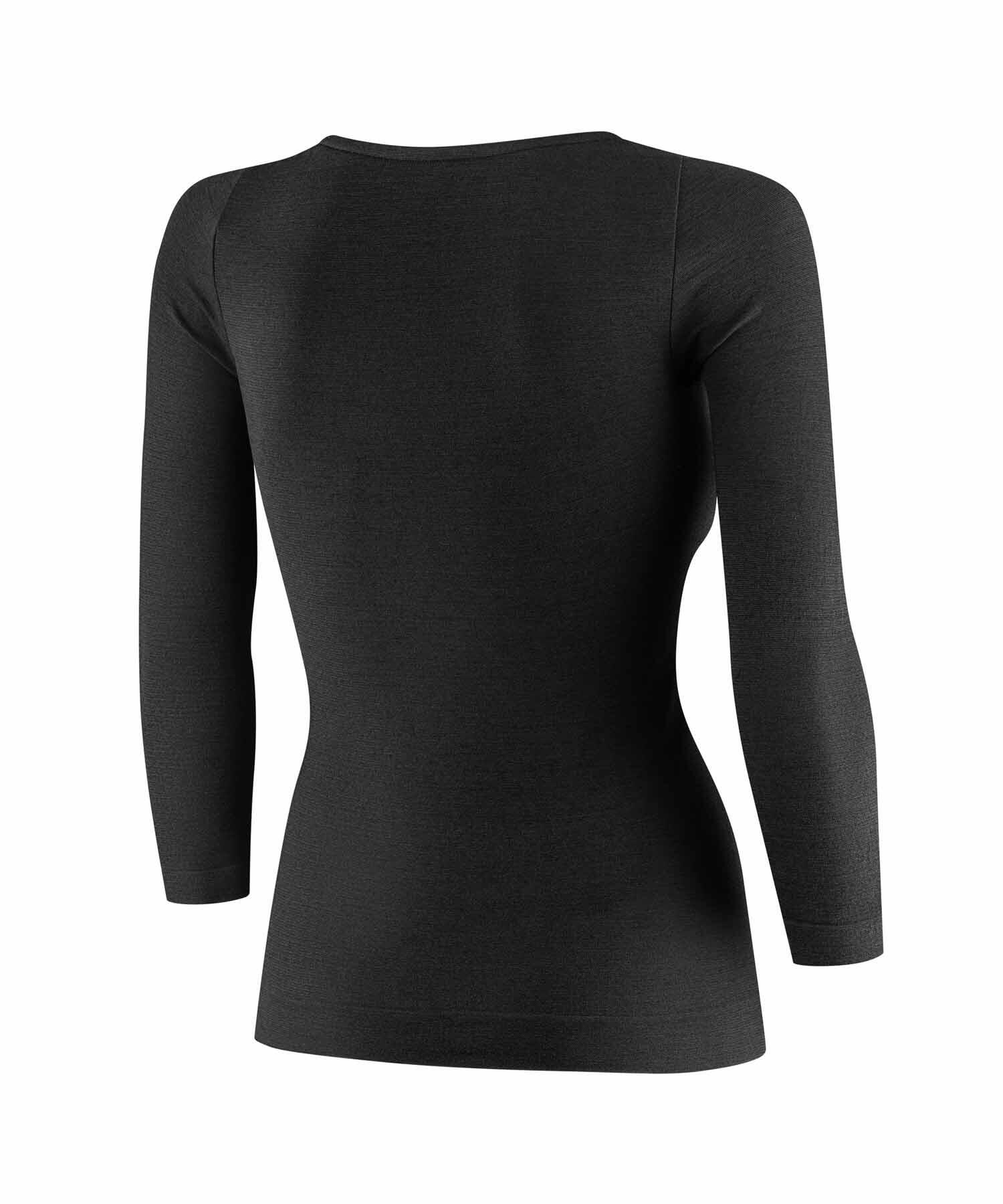 Koszulka damska rękaw 3/4 z wełną Brubeck COMFORT MERINO 4/5