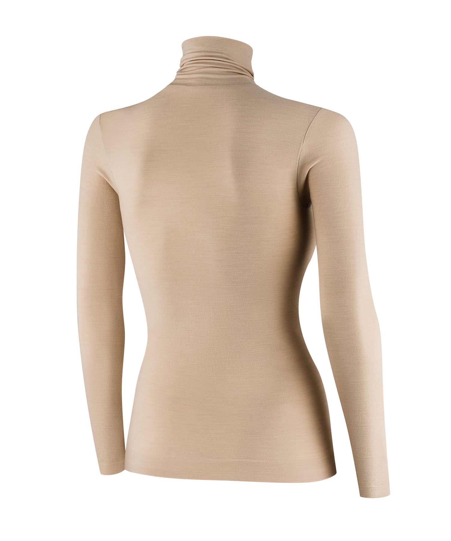 Koszulka damska golf z wełną Brubeck COMFORT MERINO 4/5