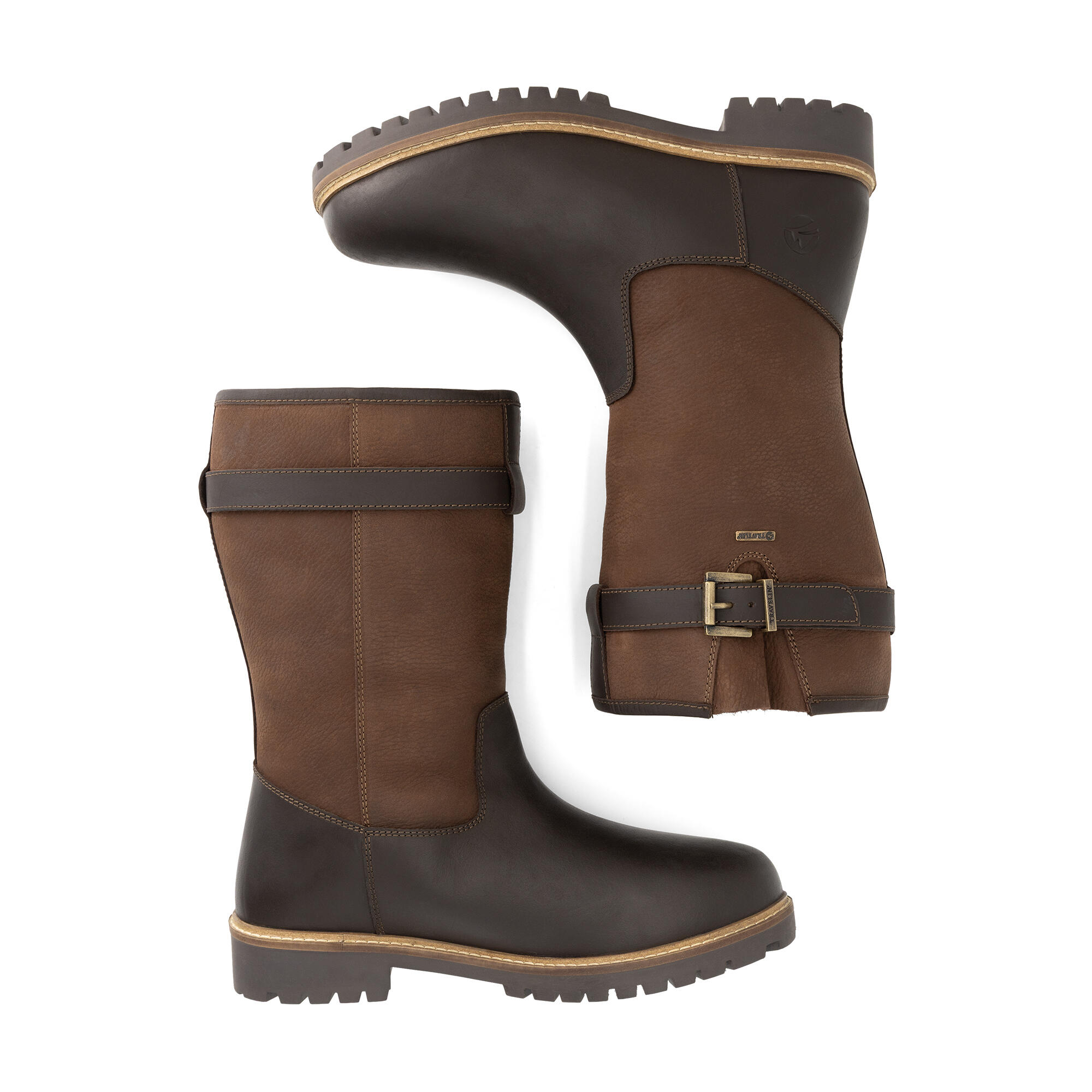 Aremark Homme - Bottes d'extérieur - Imperméables - Marron foncé 4/6