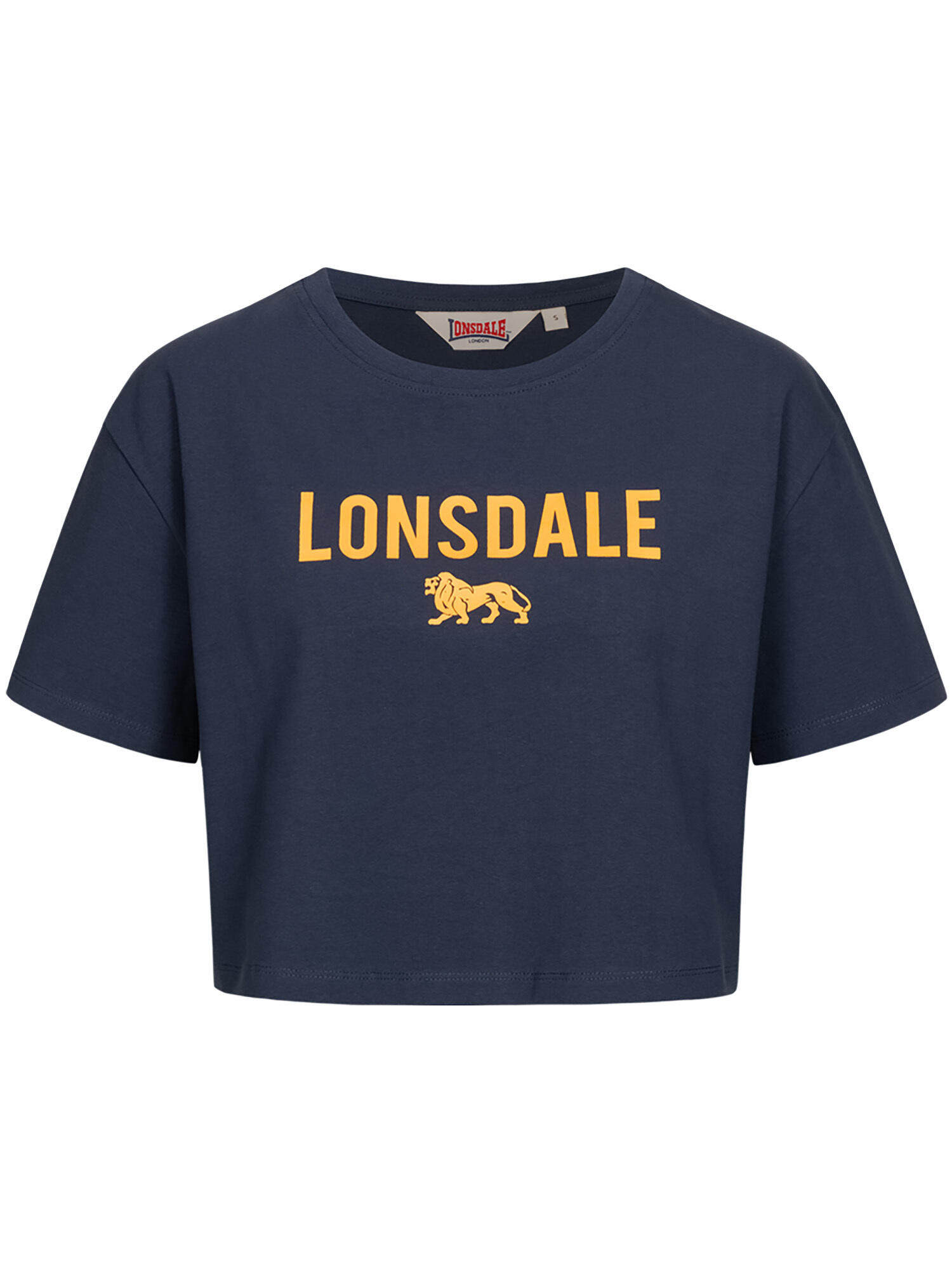 Camiseta de mujer Lonsdale Moira, corta y oversize 2/6