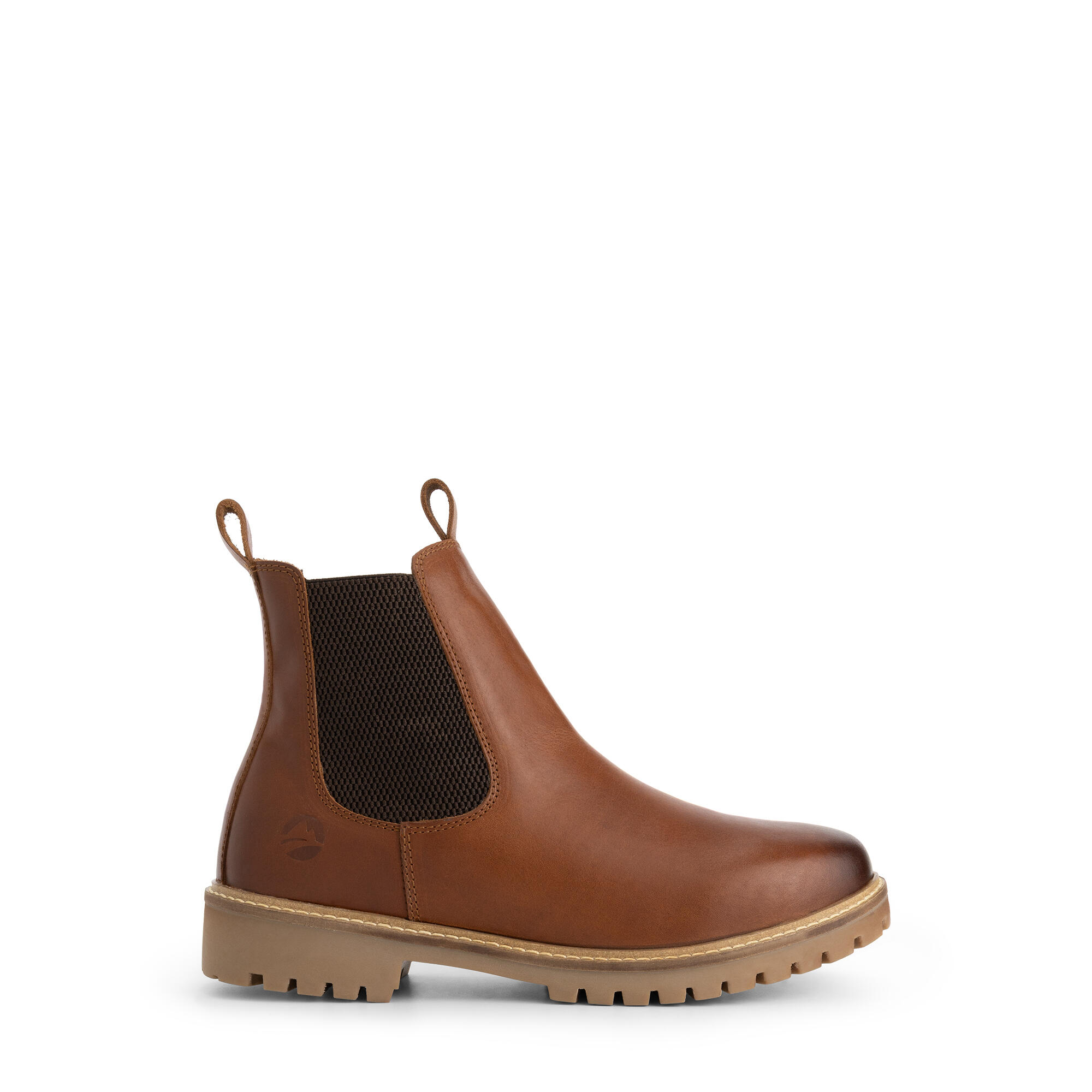 Hemsedal Homme - Bottines Chelsea - Doublées de laine - Cognac 3/5