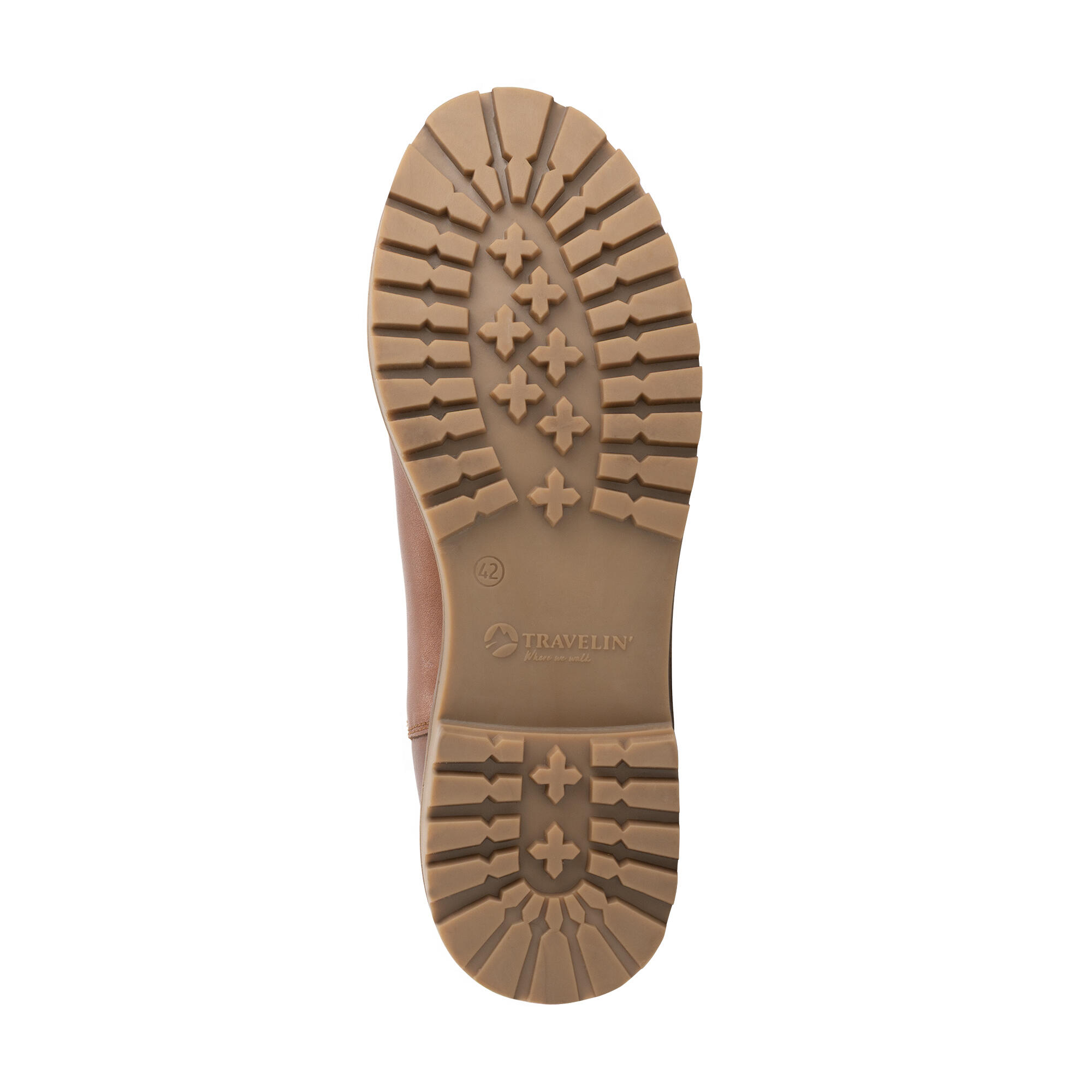 Hemsedal Homme - Bottines Chelsea - Doublées de laine - Cognac 5/5