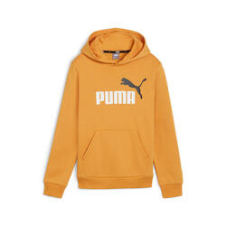 Hoodie bicolore à gros logo Essentials+ Enfant et Adolescent PUMA