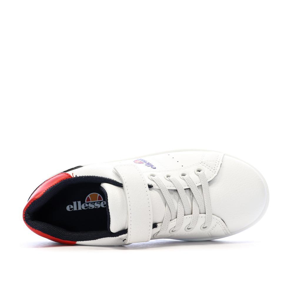 Baskets Blanc/Marine Garçon Ellesse Santo 4/7