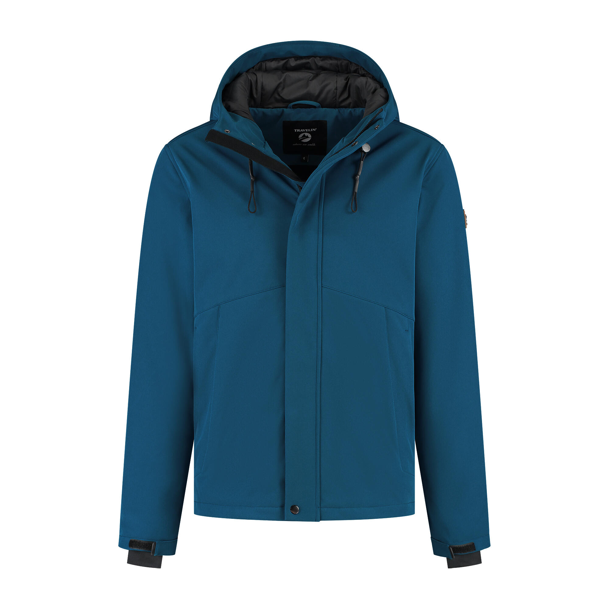 Travelin' - Krist Homme - Veste Softshell - Rembourrée - Bleue - Softshell - Bleu - Decathlon